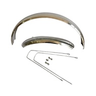 BASIKAL MUDGUARD BIKE CHROME MUDGUARD FOR BICYCLE 20"