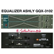 Equalizer ASHLY GQX-3102 62CHANNEL Professional EQ Audio Sound System