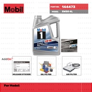 144473 Mobil 1™ Excellent Wear Protection FS X2 5W-50 fully synthetic engine oil (4 liter)