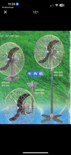 (全新) 大風牌 WS-255 25.5寸座地牛角扇 (疏網)(密網）