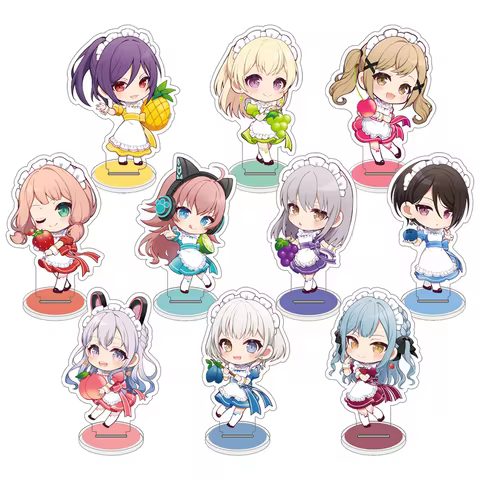 Anime Game BanG Dream! Cosplay Acrylic Stands keychains Soyo Anon Mutsumi Sakiko Mashiro Maruyama Ay