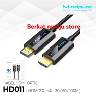 Cable HDMI OPTIC HDMI 2.0 4k Mindpure HD011 60m 60meter 60 m 60 meters