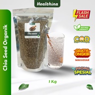 Chia Seed 1kg Organic Grade Premium Diet Immunity - Chiaseed Seeds Black Original Makassar