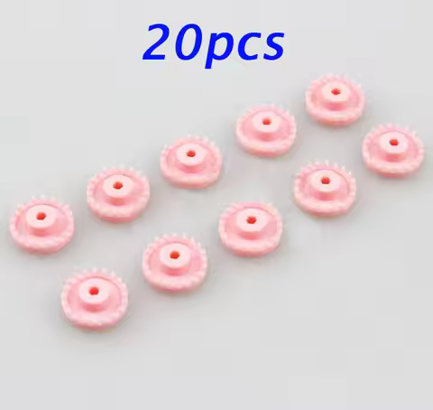 Free Shipping 20PCS Pink Bevel Gear 94691 Pinion Spare Parts For Tamiya Mini 4WD Car Model 18046