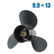 Propeller 9.9x13 for Tohatsu 20HP-30HP 3 Blades Aluminum Alloy Propeller 10 Tooth 346-64104-5 3R0-64