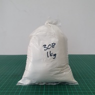 Kalsium Karbonat Mesh 800 1 Kilogram Calcium Carbonate CaCO3 Tepung Cat
