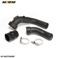 AUTOFAB -Cold Air Intake Pipe For BMW N55 F20 F30 F31 M135i M235i charge pipe kit AF-N55TK008P