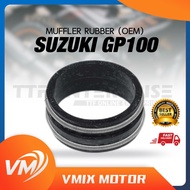 SUZUKI GP100 MUFFLER RUBBER (OEM) MUFFLER JOIN GETAH EZKOS EXHAUST RUBBER GETAH GP100 GP 100