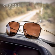 【CC】▨☏✉ Hawthorne1 CAPONI Night Vision Men's Driving Photochromic UV400 Glasses BSYS21028