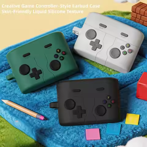 New Case for Sony WF-1000XM6 with Keychain&Lanyard Soft Silicone Cartoon Funny Game Case with Cleani