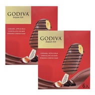 【GODIVA】焦糖蘋果牛奶巧克力雪糕x2盒(72g*6入)