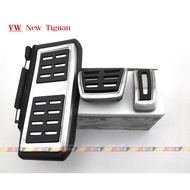 (((VAG Xiaolai Car) New Tiguan 2017 Style (Tiguan Allspace) Metal Pedal Three-Piece Set Genuine Fact