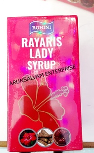 AE ROHINI RAYARIS LADY SYRUP JUICE ROHINI HERBAL DRINK ROHINI RAYARI TRADITIONAL JUICE HIBISCUS JUIC