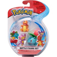 Pokemon Battle Figure 3 Pack-Ivysaur, Charmander & Aipom