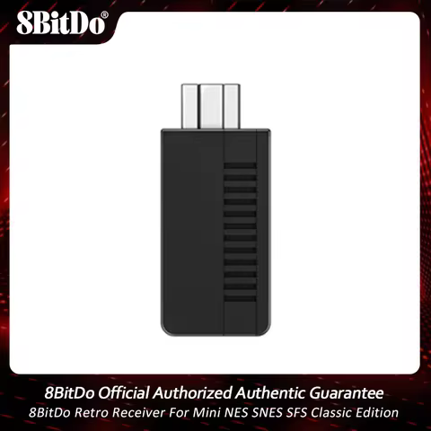 8BitDo Retro Receiver For Mini NES SNES SFS Classic Edition for PS3 PS4 Wii U Pro Game Controller Bl