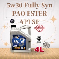 MO2 MF3 SAE 5W30 PAO ESTER API SP ACEA C3  FULLY SYNTHETIC CAR ENGINE OIL (4 LITRE)