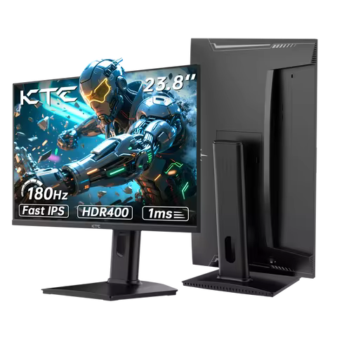 KTC 24 Inch Gaming Monitor 180Hz - 2K 1440P Computer Monitors, Fast IPS Monitor with HDR 400 H24T7