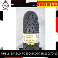 Pirelli VESPA MATIC DIABLO ROSSO SCOOTER Tire 130/70 RING 12