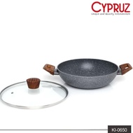 Marble coating series pan + lid 30 cm / KL0650