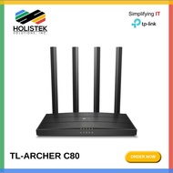 TP-Link Archer C80 AC1900 Wireless MU-MIMO Wi-Fi Router (Archer C80) I Holistek