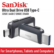 SanDisk Ultra Dual Drive Type-C 32GB 64GB 128GB 256GB USB 3.1 OTG Flash Drive Thumb Drive SDDDC2