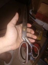 莊三郎老式鋼剪刀裁縫剪28cm