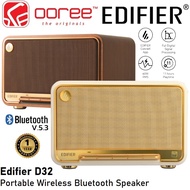 Edifier D32 Vintage Retro Bluetooth Speaker with AirPlay 2 / Classic Design High-Fidelity Desktop Wi