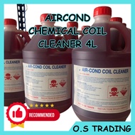 AIR COND COIL CLEANER - 4 LITER / CUCI AIRCOND ALKALINE CHEMICAL/ Aircond Coil Cleaner