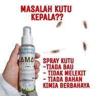 Spray Kutu Kepala Ubat Kutu Rambut Camay Repellent 200ml