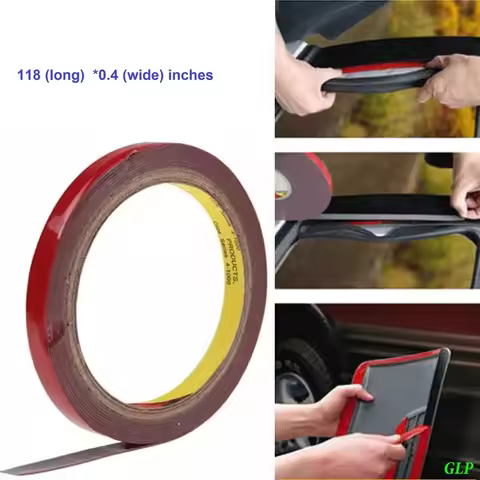 Car Double Side Tape Acrylic Foam Adhesive Tape 118*0.4 Inches