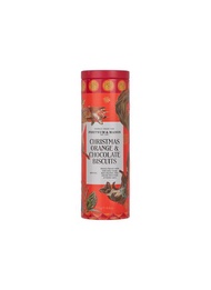 FORTNUM & MASON CHRISTMAS ORANGE & DARK CHOCOLATE BISCUITS, 125G