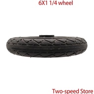 6X1 1/4 Plastic Wheel Scooter Tires Kids Bicycle Tires for S1 S2 S3 C3 Electric Scooters