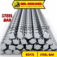 MR BUILDER Y10 Y12 Y16 High Tensile Deformed Steel Bar BS CQ SIRIM Besi Bunga Building Material Cons