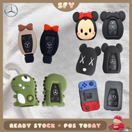 Ready Stock For Mercedes Benz Key Cover CLA GLA GLK AMG GLC C C200 B200 S C E Class W213 Mercedes Ke