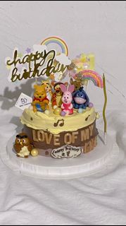 Winnie the Pooh手工蛋糕