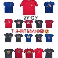 TSHIRT KIDS BRANDED SIZE 2Y-12Y