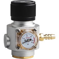 Mini Gas Regulator Soda Keg Regulator Tr21.4 Soda Keg Charger 0-90PSI for Soda Maker Sparkling Water