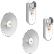 Mimosa Networks N5-X25 4.9-6.4 GHz Modular Twist-on Antenna 400mm Dish for C5x only 25 dBi gain 2Uni