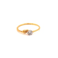 แหวนเพชรแท้ทองแท้ แหวนเพชร Jewelry RG3869YG54