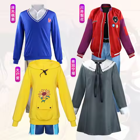 Strange Egg Story: Kawai Pear Blossoms, Aizawa Momoko, Aonuma Ningru, Cosplay Sweatshirt Sport Pullo