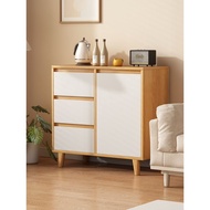 Customer Favorite Tea Cabinet Locker Small Cabinet Dining Side Cabinet Back Wall Integrated Locker D
