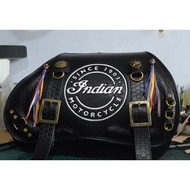 {Pure Cowhide} indian indian Scout bobber Chief Dark Horse Retro Chief Speed Chief saddle bag Side E
