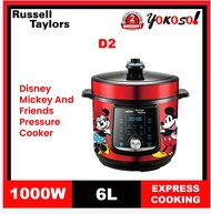 Russell Taylors D2 Disney Mickey And Friends Pressure Cooker 6L / 1000W