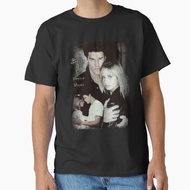 The Buffy & Angel Vampire Slayer Horror Movie Vintage T-Shirt For Men Plus Size Adults S-6XL