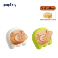 Grapebly Baby Pacifier Day & Night (2 pcs) - 3 months+