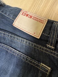EDWIN 504 牛仔褲 (Size 32x33) Premium Denim 日本製 Made in Japan