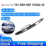 Black Car Trunk Lid Grip with Key Button for-BMW E46 325I 323I 328I 51137171699