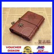 Pirate Ship Binder Retro Notebook Leather Material Pirate Model