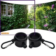 [AUROA]Industrial Plastics Flag Pole Rings 2x 360 Degree Rotating Flagpole Plastics