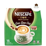 Nescafe Instant Spore White Coffee Gao Siew Dai Hazelnut 15 x 33g